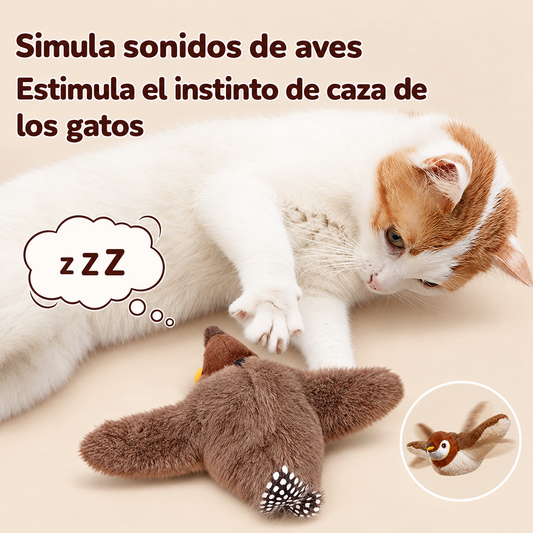 🐦 Juguete interactivo para gatos 🐱